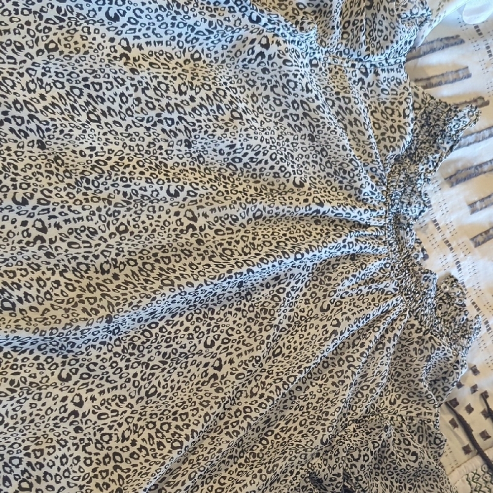 Leopard Print Blouse - image 1